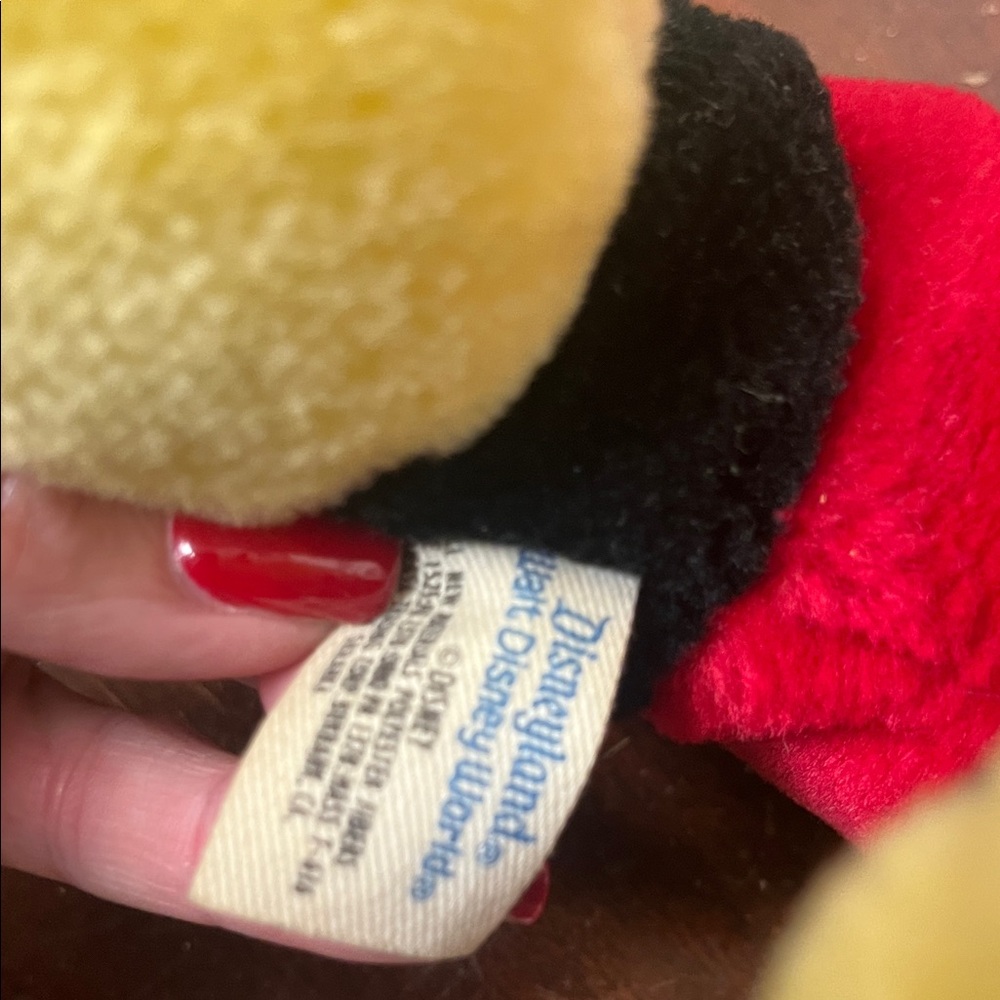 Vintage Disney Mickey and Minnie Plush Duo Disneyland Walt Disney 16” - Picture 6 of 13